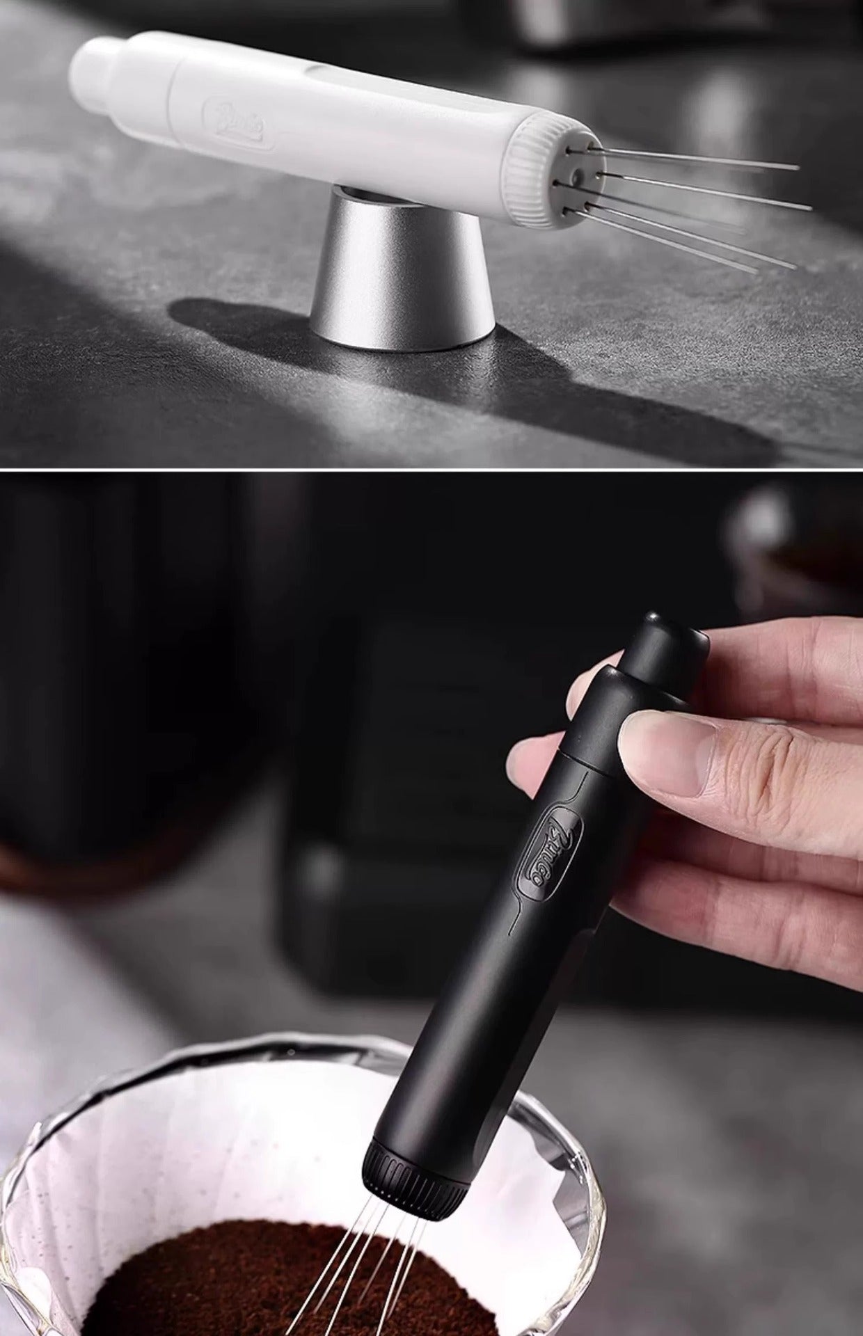 Telescopic Retractable Espresso WDT Needle & Powder Distribution Tool